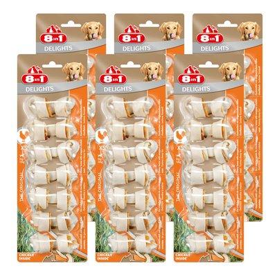 8in1 Delights Hundesnack Kauknochen Chicken/Huhn Größe XS bis L 8in1 Delights Hundesnack Kauknochen Chicken/Huhn Größe XS bis L
