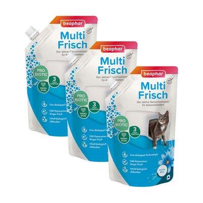 beaphar Multi-Frisch für Katzentoiletten 3x400g beaphar Multi-Frisch für Katzentoiletten 3x400g