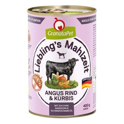 GranataPet Liebling's Mahlzeit Angus Rind und Kürbis GranataPet Liebling's Mahlzeit Angus Rind und Kürbis