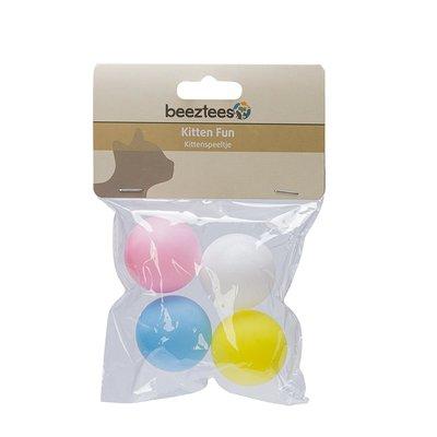Beeztees Kitten Ping Pong Bälle 4 Stück Beeztees Kitten Ping Pong Bälle 4 Stück