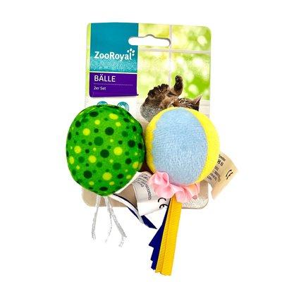 ZooRoyal Bälle mit Katzenminze 2er Set ZooRoyal Bälle mit Katzenminze 2er Set