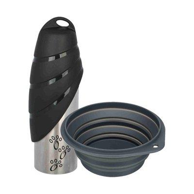 Trixie Reise-Set Flasche mit Trinknapf 0,75 l und Reisenapf 0,5 l Trixie Reise-Set Flasche mit Trinknapf 0,75 l und Reisenapf 0,5 l