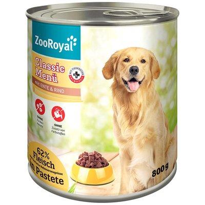 ZooRoyal Classic Menü mit Ente und Rind ZooRoyal Classic Menü mit Ente und Rind
