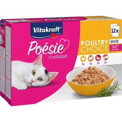Vitakraft Poésie Poultry Choice in Gelee 12x85g Vitakraft Poésie Poultry Choice in Gelee 12x85g