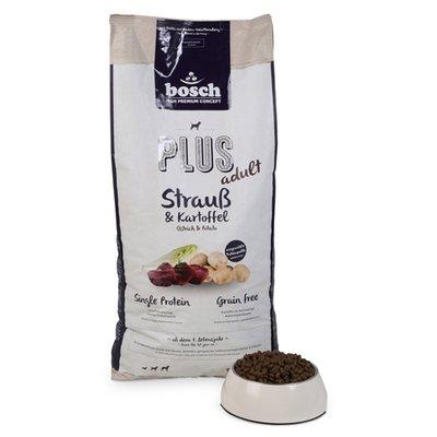 Bosch PLUS Hunde-Trockenfutter Strauß & Kartoffel Bosch PLUS Hunde-Trockenfutter Strauß & Kartoffel
