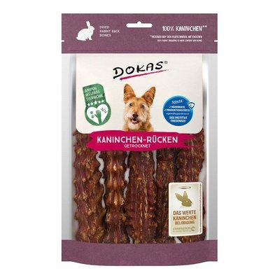 Dokas Hundesnack Kaninchenrücken getrocknet Dokas Hundesnack Kaninchenrücken getrocknet