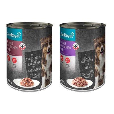 ZooRoyal Feines Hähnchenfilet Mixpaket 6x400 g ZooRoyal Feines Hähnchenfilet Mixpaket 6x400 g