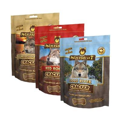 Wolfsblut Cracker Probierpaket 3x225g Wolfsblut Cracker Probierpaket 3x225g