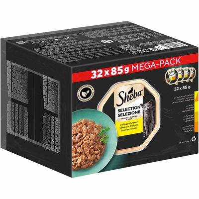 Sheba Mega Pack Geflügel Variation in Sauce 32x85g Sheba Mega Pack Geflügel Variation in Sauce 32x85g
