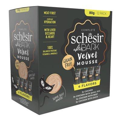 Schesir Cat Mixpaket Mousse 12 x 80 g Schesir Cat Mixpaket Mousse 12 x 80 g