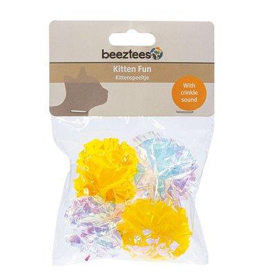 Beeztees Kitten Knister Bälle Evy 4 Stück Beeztees Kitten Knister Bälle Evy 4 Stück