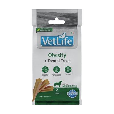 Farmina Vet Life Dental Treat Obesity Medium/Maxi 110g Farmina Vet Life Dental Treat Obesity Medium/Maxi 110g
