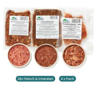 Haustierkost Probierpaket für Katzen 8 kg Haustierkost Probierpaket für Katzen 8 kg