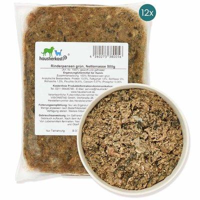 Haustierkost Rinderpansen grün 12x500 g Haustierkost Rinderpansen grün 12x500 g