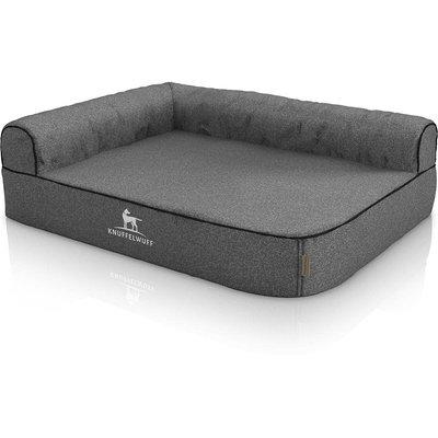 Knuffelwuff orthopädisches Eck Hundebett Marlie Links Grau Knuffelwuff orthopädisches Eck Hundebett Marlie Links Grau