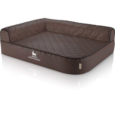 Knuffelwuff orthopädisches Eck Hundebett Winslow Links Braun Knuffelwuff orthopädisches Eck Hundebett Winslow Links Braun