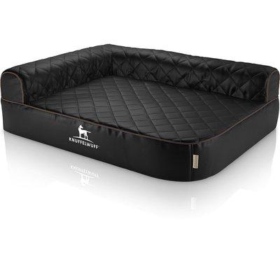 Knuffelwuff orthopädisches Eck Hundebett Winslow Links Schwarz Knuffelwuff orthopädisches Eck Hundebett Winslow Links Schwarz
