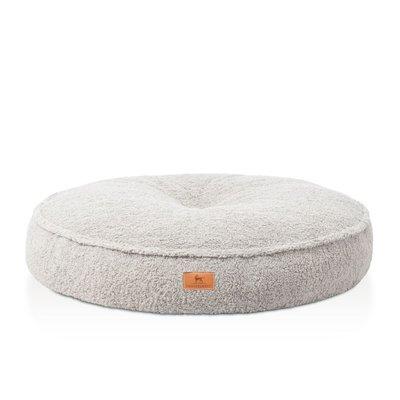 Knuffelwuff orthopädisches rundes Hundebett Tivano Hellgrau Knuffelwuff orthopädisches rundes Hundebett Tivano Hellgrau