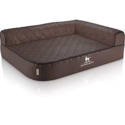 Knuffelwuff orthopädisches Eck Hundebett Winslow Rechts Braun Knuffelwuff orthopädisches Eck Hundebett Winslow Rechts Braun