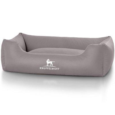 Knuffelwuff Kunstleder Hundebett Sidney grau Knuffelwuff Kunstleder Hundebett Sidney grau