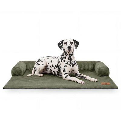 Knuffelwuff Sofaschutz aus Cord Hudson Khaki Knuffelwuff Sofaschutz aus Cord Hudson Khaki