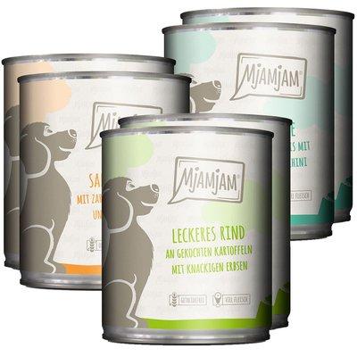 MjAMjAM Mixpaket I Huhn&Ente, Rind, Pute 6x800g MjAMjAM Mixpaket I Huhn&Ente, Rind, Pute 6x800g