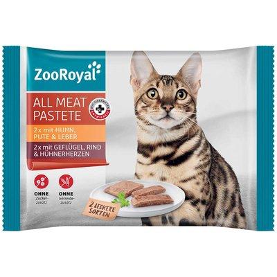 ZooRoyal All Meat Rind/Herzen und Pute/Leber 4x85g ZooRoyal All Meat Rind/Herzen und Pute/Leber 4x85g