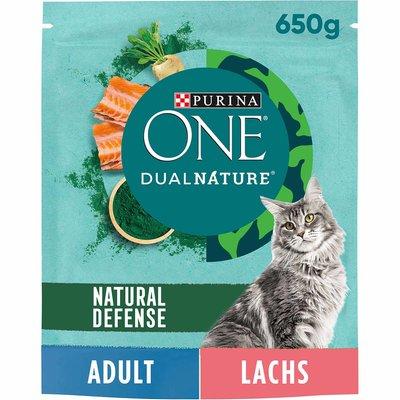 PURINA ONE Dual Nature Lachs mit Spirulina 650g PURINA ONE Dual Nature Lachs mit Spirulina 650g