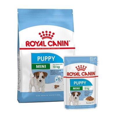 ROYAL CANIN Mini Puppy 2kg + Mini Puppy in Soße 12x85g ROYAL CANIN Mini Puppy 2kg + Mini Puppy in Soße 12x85g