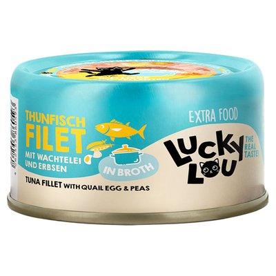 Lucky Lou Extra Food Thunfisch, Wachtelei in Broth, Dose Lucky Lou Extra Food Thunfisch, Wachtelei in Broth, Dose