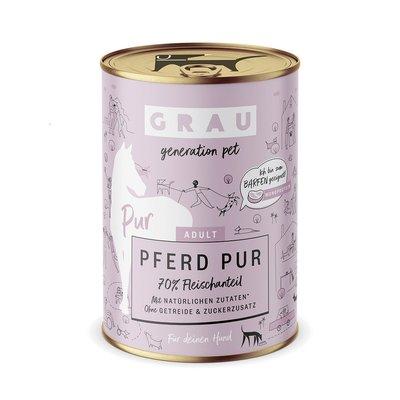 GRAU Hund Adult Pferd Pur GRAU Hund Adult Pferd Pur