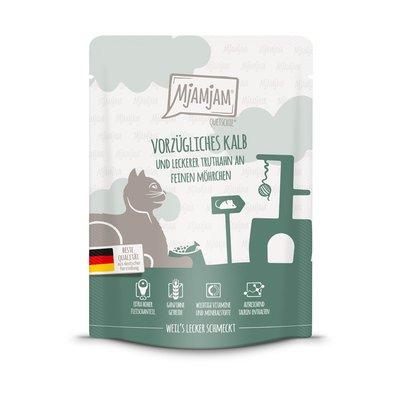 MjAMjAM Quetschie Kalb & Truthahn mit Möhrchen MjAMjAM Quetschie Kalb & Truthahn mit Möhrchen