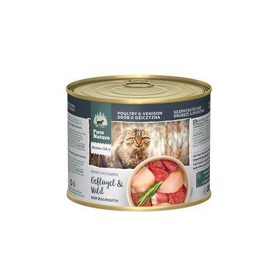 Pure Nature SENIOR Geflügel & Wild mit Rosmarin Pure Nature SENIOR Geflügel & Wild mit Rosmarin