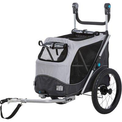 Trixie Fahrrad-Anhänger für Hunde grau Trixie Fahrrad-Anhänger für Hunde grau