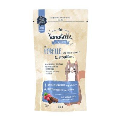 Sanabelle Katzensnack Forelle & Preiselbeere Sanabelle Katzensnack Forelle & Preiselbeere