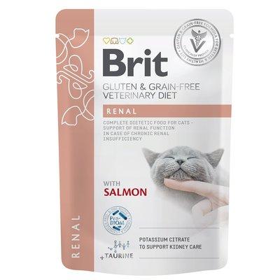 Brit Vet Diet Cat Fillets in Gravy Renal Brit Vet Diet Cat Fillets in Gravy Renal