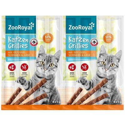 ZooRoyal Katzen-Grillies Geflügelschinken & Käse ZooRoyal Katzen-Grillies Geflügelschinken & Käse