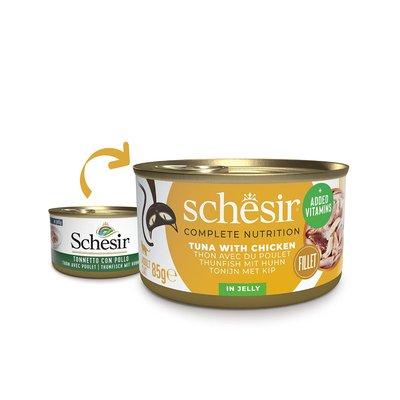 Schesir Cat Complete Thunfisch mit Huhn in Jelly Schesir Cat Complete Thunfisch mit Huhn in Jelly