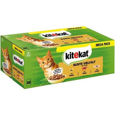 Kitekat Multipack Bunte Vielfalt in Sauce 48x85g Kitekat Multipack Bunte Vielfalt in Sauce 48x85g