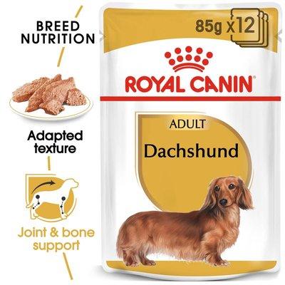 ROYAL CANIN Dachshund Adult Hundefutter nass für Dackel 12x85g ROYAL CANIN Dachshund Adult Hundefutter nass für Dackel 12x85g