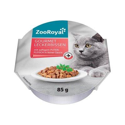 ZooRoyal Gourmet Leckerbissen mit saftigem Putenfleisch in feiner Sauce ZooRoyal Gourmet Leckerbissen mit saftigem Putenfleisch in feiner Sauce