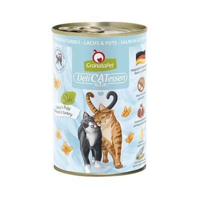 GranataPet Katze - Delicatessen Dose Lachs & Pute GranataPet Katze - Delicatessen Dose Lachs & Pute