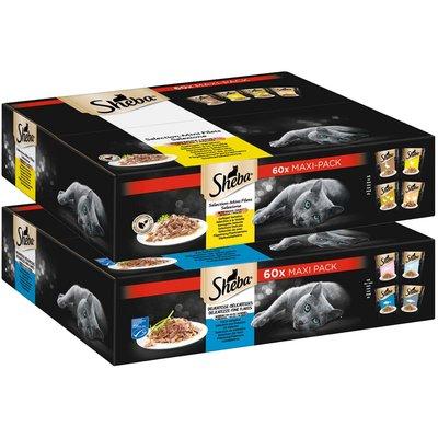 Sheba Portionsbeutel Mega-Multipack in Sauce und Gelee 120x85g Sheba Portionsbeutel Mega-Multipack in Sauce und Gelee 120x85g