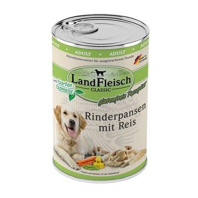 LandFleisch Dog Classic Rinderpansen mit Reis LandFleisch Dog Classic Rinderpansen mit Reis