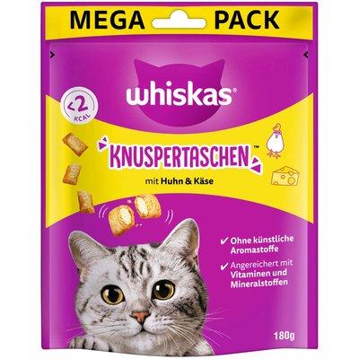 WHISKAS Knuspertaschen mit Huhn und Käse WHISKAS Knuspertaschen mit Huhn und Käse