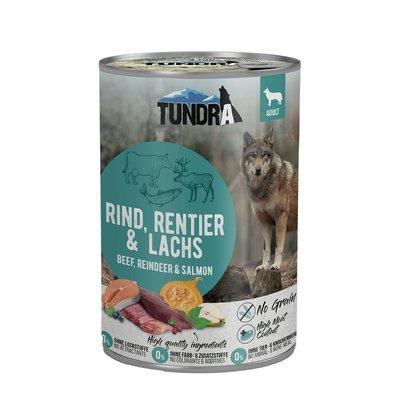 Tundra Dog Rind, Rentier und Lachs Tundra Dog Rind, Rentier und Lachs
