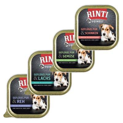 Rinti Feinest Geflügel Pur Mix mit 4 Sorten je 11x150g Rinti Feinest Geflügel Pur Mix mit 4 Sorten je 11x150g