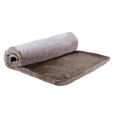 Petlando Kuscheldecke Alaska braun M - 90x65 cm | Rückläufer Petlando Kuscheldecke Alaska braun M - 90x65 cm | Rückläufer