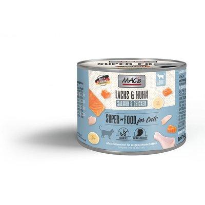 MAC's Cat Fleischmenü Lachs und Hühnchen MAC's Cat Fleischmenü Lachs und Hühnchen