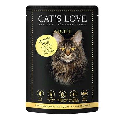 Cat's Love Nassfutter Huhn Pur mit Leinöl & Brennnessel Cat's Love Nassfutter Huhn Pur mit Leinöl & Brennnessel